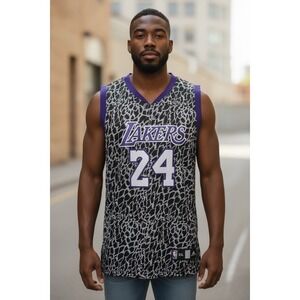 NBA JERSEY LOS ANGELES LAKERS KOBE BRYANT ADIDAS SWINGMAN LIMITED EDITION XXL